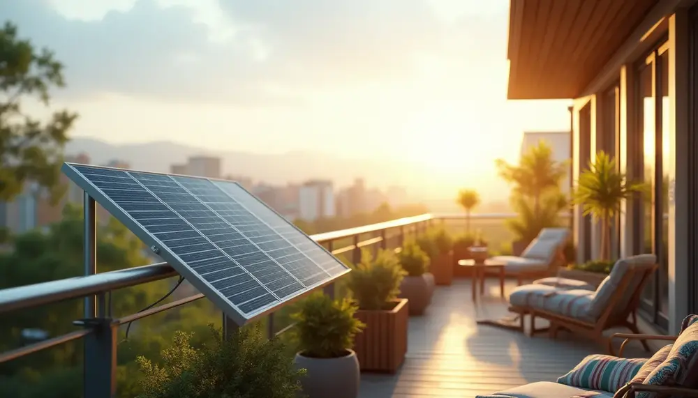 Balkonkraftwerk yuma 800: Kompakte Power für Ihren Balkon