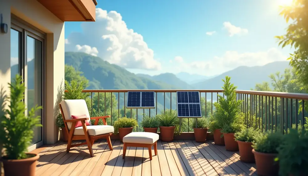 Die ideale Leistung eines Balkonkraftwerks in kWp: So findest du die richtige Größe