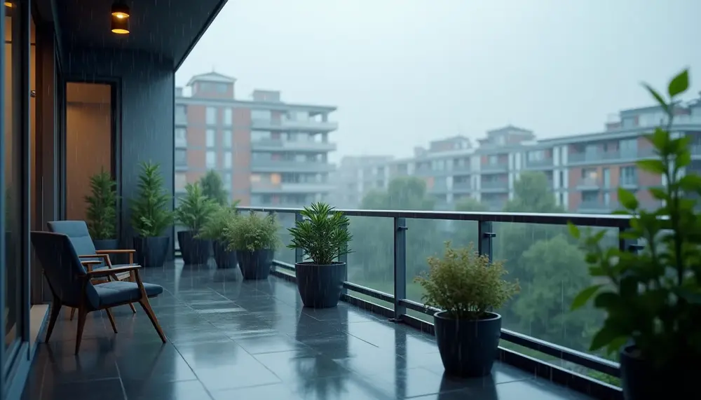 Wie die Leistung von Balkonkraftwerken bei Regen beeinflusst wird